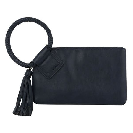 Fashion Cuff Handle Tassel Wristlet Clutch - Sleekdenim.com