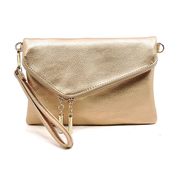 Fashion Envelope Foldover Clutch - Sleekdenim.com