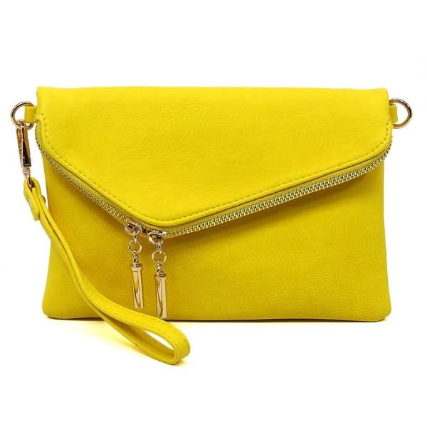 Fashion Envelope Foldover Clutch - Sleekdenim.com