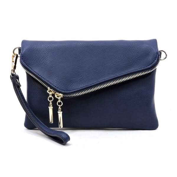 Fashion Envelope Foldover Clutch - Sleekdenim.com