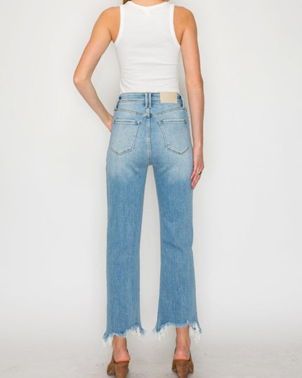 AT1120WDM - Ultra High Rise Modern Wide Jeans – Vi - Sleekdenim.com