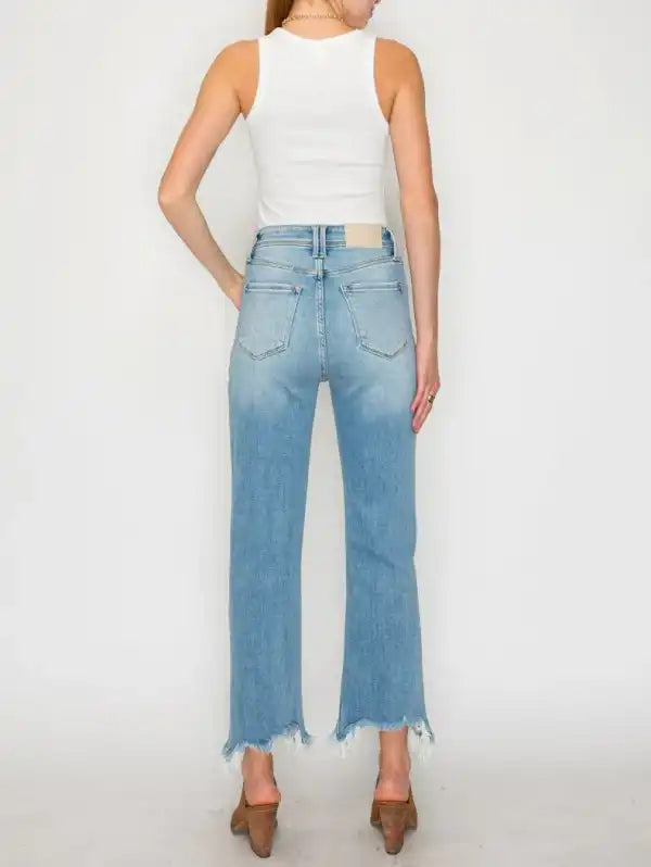 Artemis Vintage AT1120WDM - Ultra High Rise Modern Wide Jeans – Vi - Sleekdenim.com