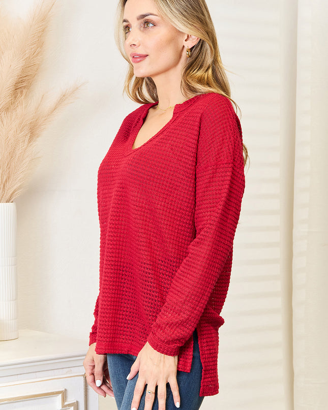 Culture Code Full Size Wide Notch Relax Top - Sleekdenim.com