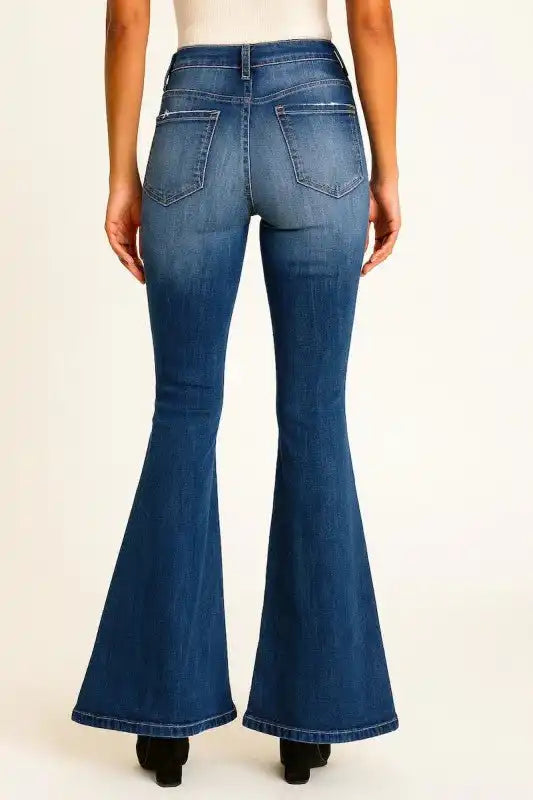 GJG Denim Hannah Bell Bottom Jean - Sleekdenim.com