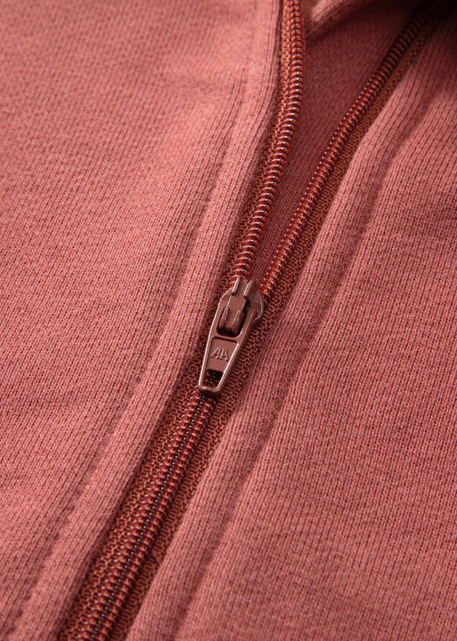 Gray Zip Up Stand Collar Ribbed Thumbhole Sleeve Sweatshirt - Sleekdenim.com