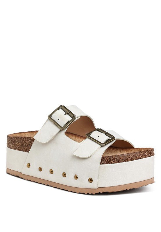 Impala Studded Faux Leather Slip Ons - Sleekdenim.com