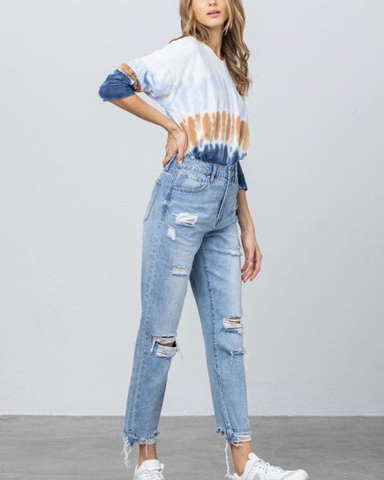 INSANE GENE HIGH RISE PREMIUM GIRLFRIEND JEANS - Sleekdenim.com