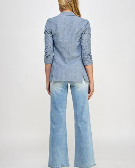 INSANE GENE HIGH RISE RELAXED WIDE LEG JEANS - Sleekdenim.com