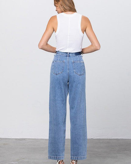 INSANE GENE HIGH WAIST SLOUCHY JEANS - Sleekdenim.com