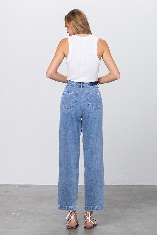 INSANE GENE HIGH WAIST SLOUCHY JEANS - Sleekdenim.com