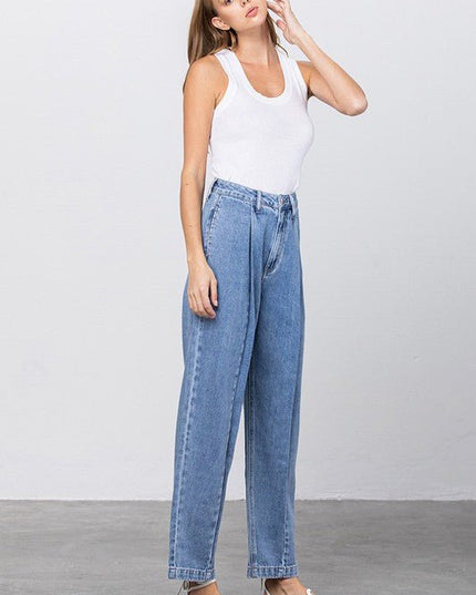 INSANE GENE HIGH WAIST SLOUCHY JEANS - Sleekdenim.com