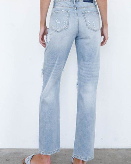 INSANE GENE MID - RISE LOOSE FIT JEANS - Sleekdenim.com