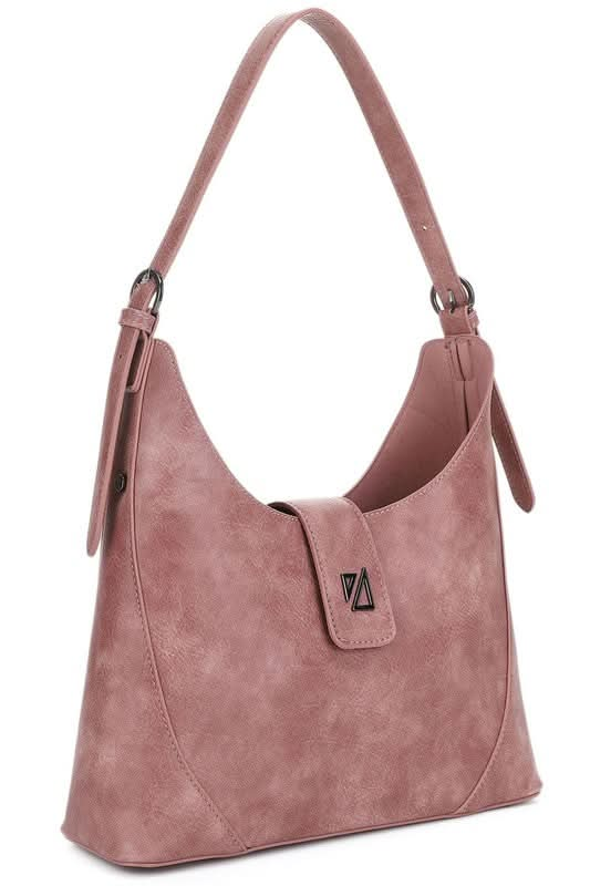 IZA CO Flap Shoulder Bag - Sleekdenim.com