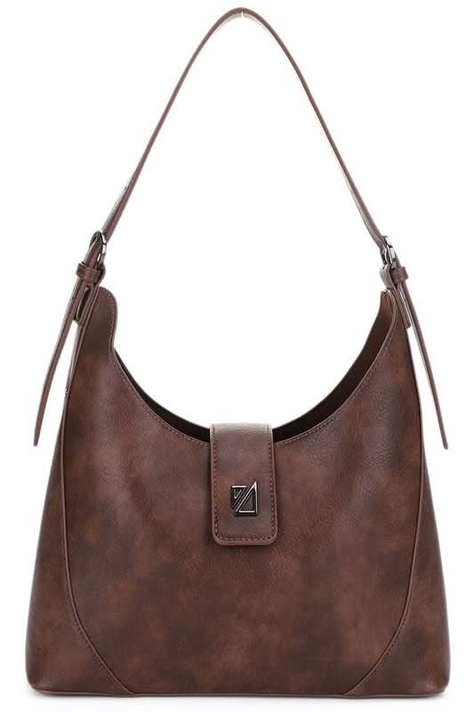 IZA CO Flap Shoulder Bag - Sleekdenim.com