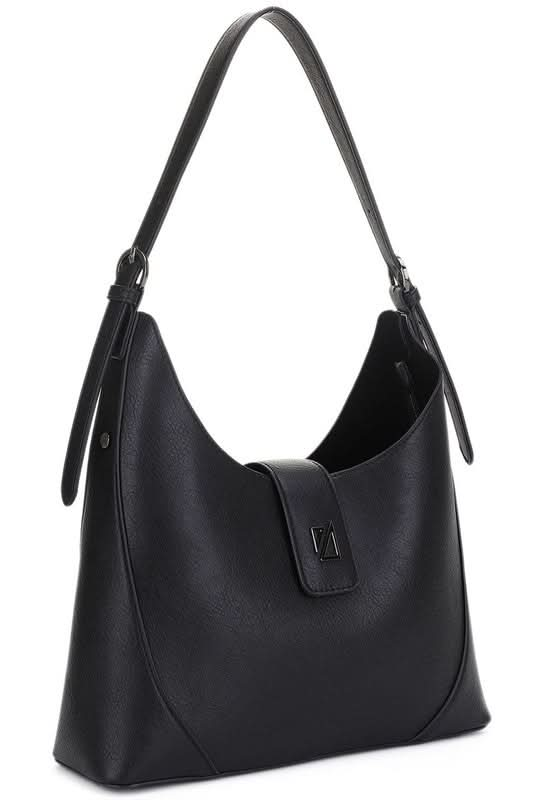 IZA CO Flap Shoulder Bag - Sleekdenim.com