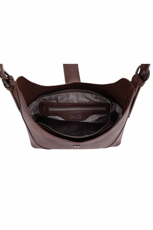 IZA CO Flap Shoulder Bag - Sleekdenim.com