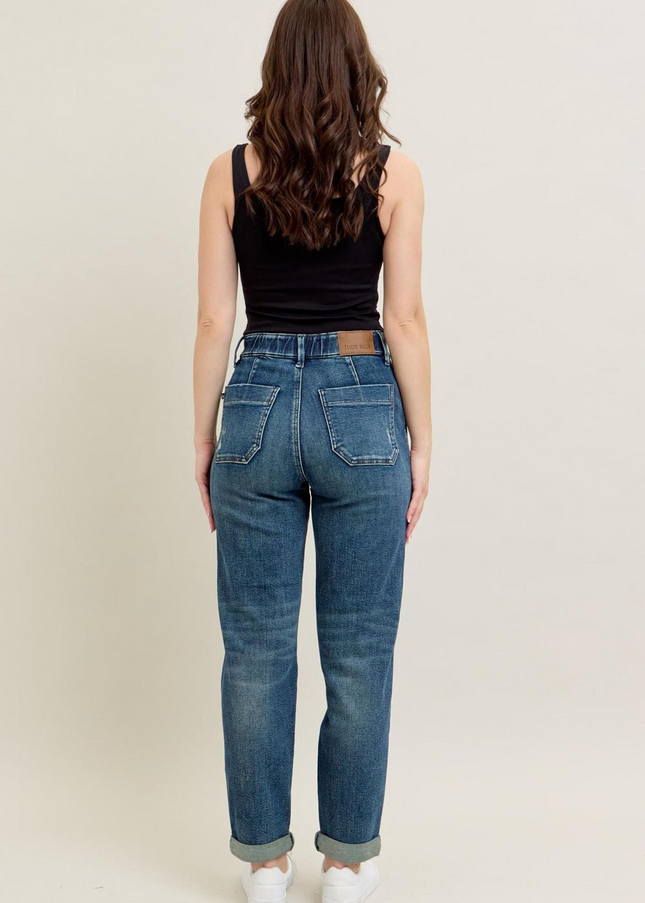Judy Blue High Waist Vintage Jogger Denim Jeans 88971