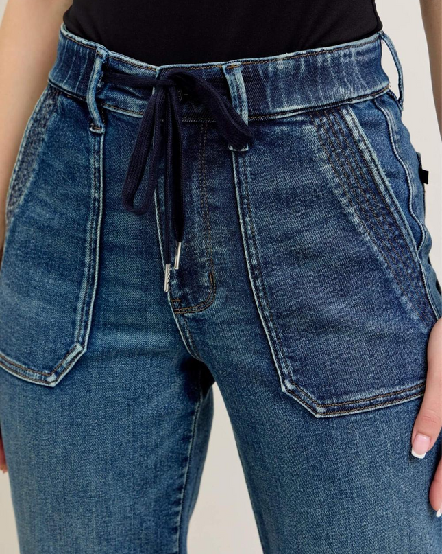 Judy Blue High Waist Vintage Jogger Denim Jeans 88971