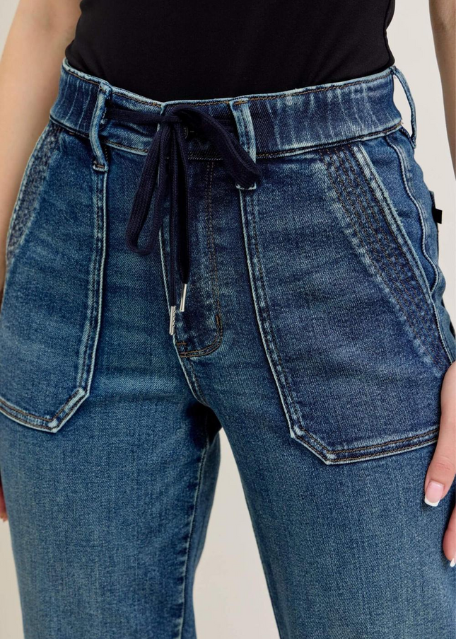 Judy Blue High Waist Vintage Jogger Denim Jeans 88971