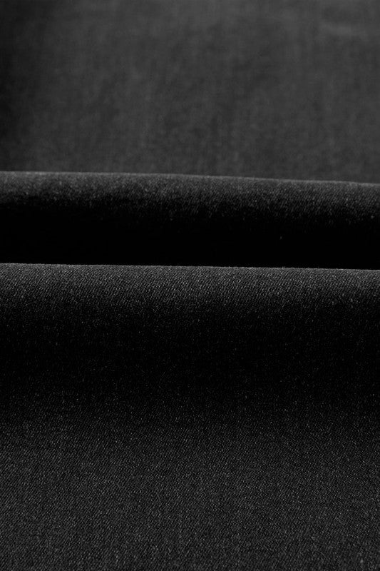 JUNIPER BLVD Denim Raw Hem Straight Leg Jeans - Sleekdenim.com