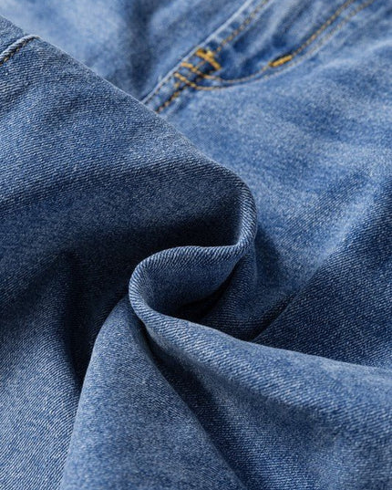 JUNIPER BLVD Denim Raw Hem Straight Leg Jeans - Sleekdenim.com