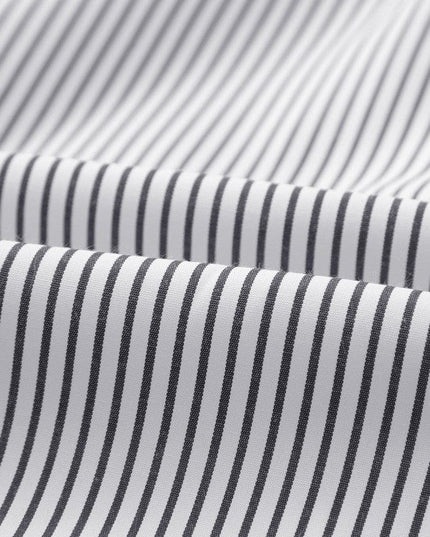 JUNIPER BLVD Stripe Smocked Long Sleeve Button - Up Shirt - Sleekdenim.com