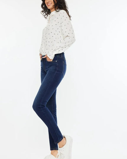 Kancan Mid Rise Super Skinny Jeans - Sleekdenim.com
