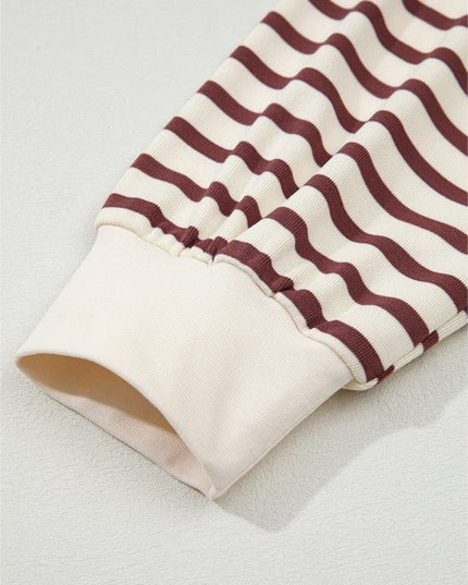 Margaret Sleeve Henley top Long Sleeve Top - Sleekdenim.com