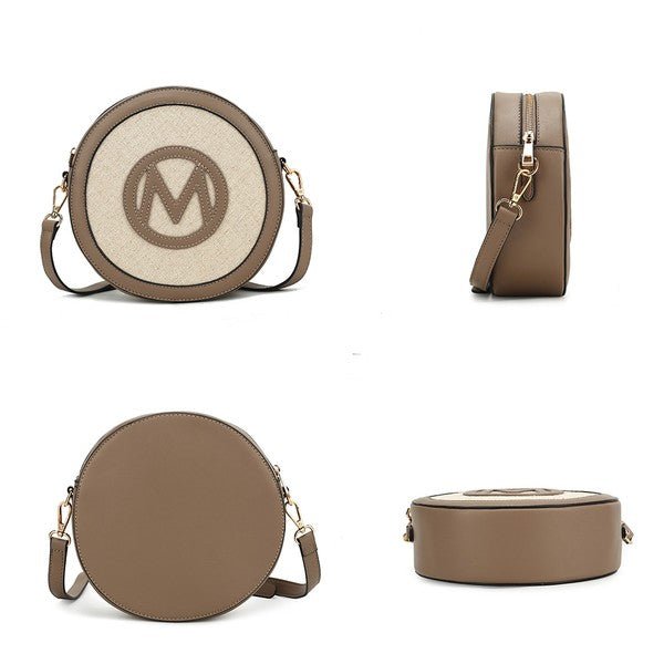 MKF Acacia Round Crossbody Bag by Mia K - Sleekdenim.com