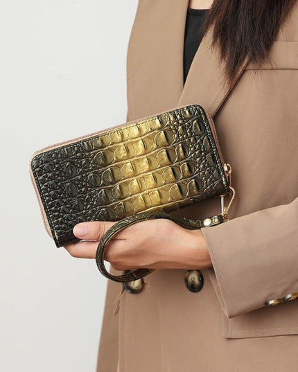 MKF Aphelia Croc - Embossed Handbag by Mia K. - Sleekdenim.com