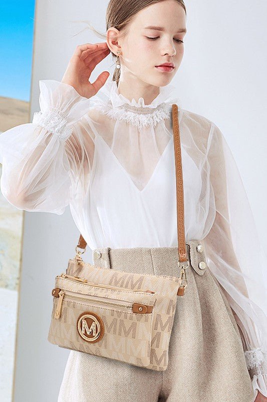 MKF Camren M Signature Crossbody Bag by Mia K - Sleekdenim.com