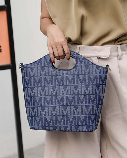 MKF Casey M Signature Tote & Crossbody Set - Sleekdenim.com