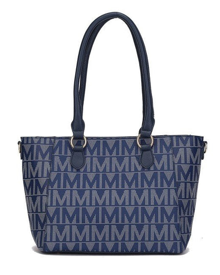 MKF Casey M Signature Tote & Crossbody Set - Sleekdenim.com