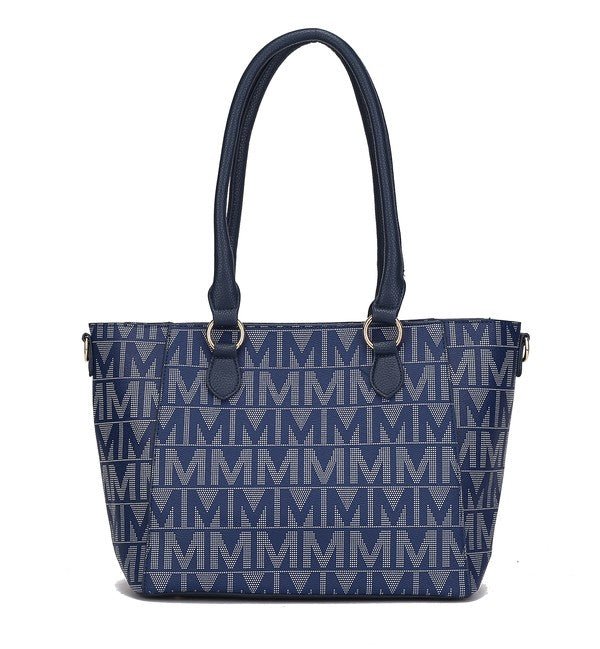 MKF Casey M Signature Tote & Crossbody Set - Sleekdenim.com