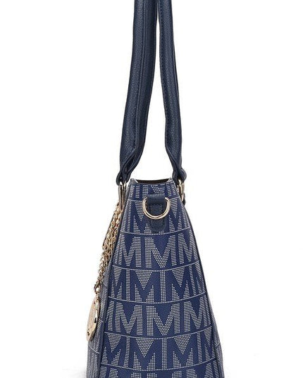 MKF Casey M Signature Tote & Crossbody Set - Sleekdenim.com