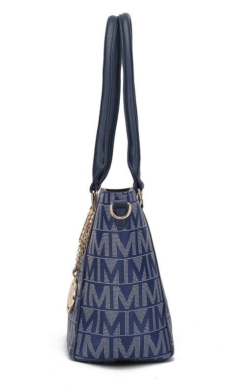 MKF Casey M Signature Tote & Crossbody Set - Sleekdenim.com