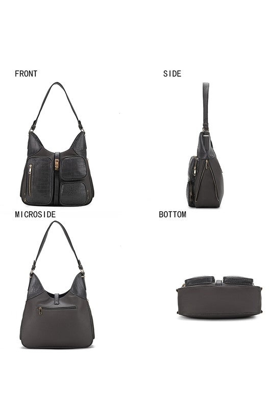 MKF Collection Daphne Women's Hobo Shoulder Bag - Sleekdenim.com
