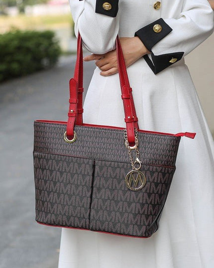 MKF Collection Lori Printed Tote Bag Handbag - Sleekdenim.com