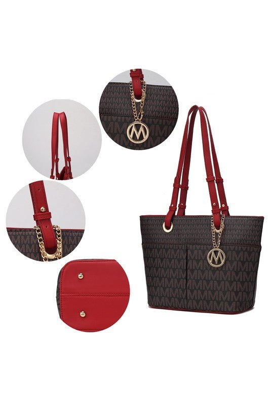 MKF Collection Lori Printed Tote Bag Handbag - Sleekdenim.com