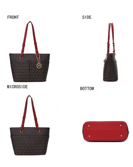 MKF Collection Lori Printed Tote Bag Handbag - Sleekdenim.com