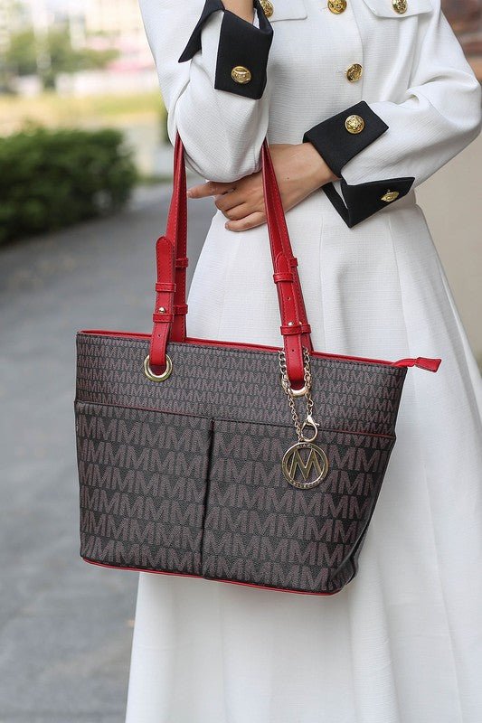 MKF Collection Lori Printed Tote Bag Handbag - Sleekdenim.com