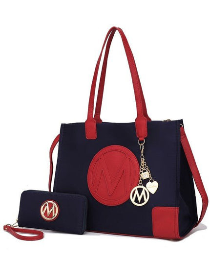 MKF Collection Louise Tote and Wallet Set - Sleekdenim.com