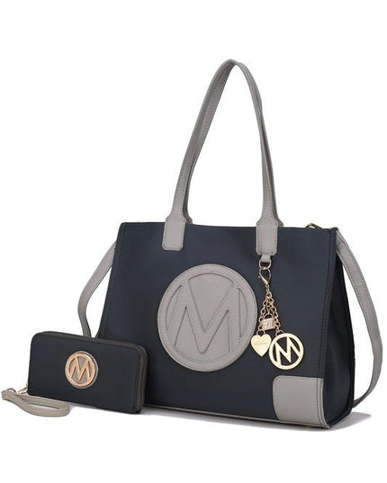 MKF Collection Louise Tote and Wallet Set - Sleekdenim.com