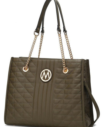 MKF Collection Makenna Vegan Leather Women’s Shoulder Bag by Mia K - Sleekdenim.com