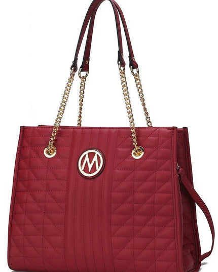 MKF Collection Makenna Vegan Leather Women’s Shoulder Bag by Mia K - Sleekdenim.com