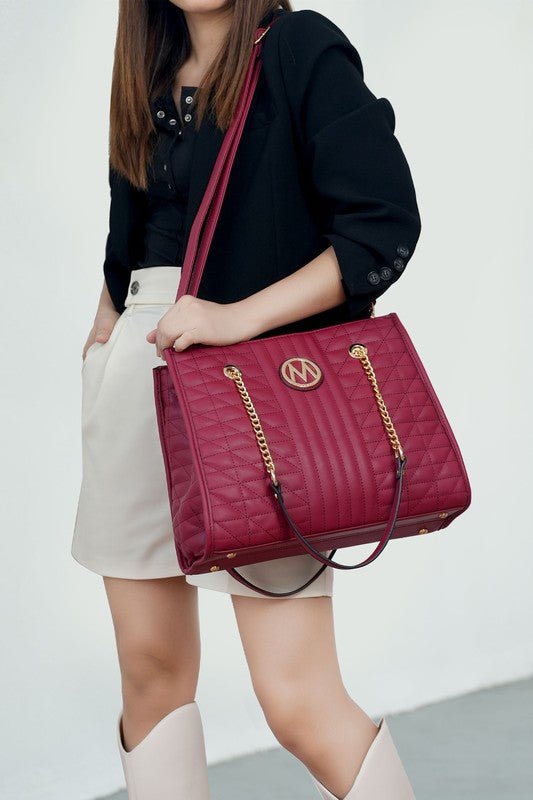 MKF Collection Makenna Vegan Leather Women’s Shoulder Bag by Mia K - Sleekdenim.com