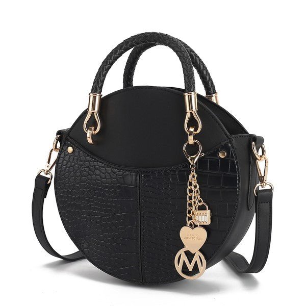 MKF Collection Nobella Women’s Crossbody Bag Croc - Embossed by Mia K - Sleekdenim.com