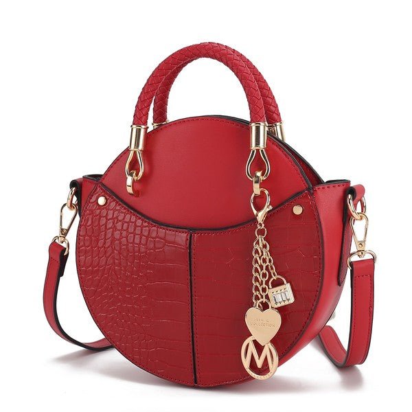 MKF Collection Nobella Women’s Crossbody Bag Croc - Embossed by Mia K - Sleekdenim.com