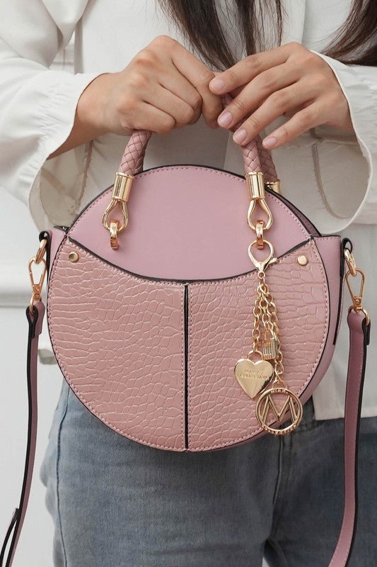 MKF Collection Nobella Women’s Crossbody Bag Croc - Embossed by Mia K - Sleekdenim.com