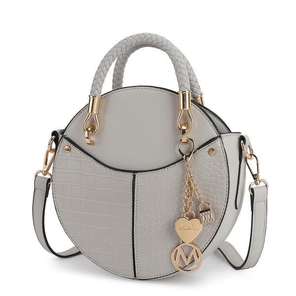 MKF Collection Nobella Women’s Crossbody Bag Croc - Embossed by Mia K - Sleekdenim.com